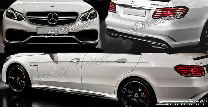 Custom Mercedes E Class  Sedan Body Kit (2014 - 2016) - Call for price (Part #MB-146-KT)